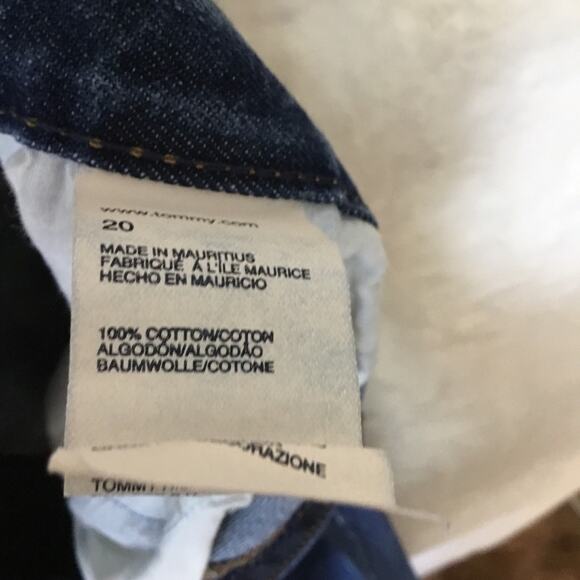 Tommy Hilfiger Boy Dark Blue Straight Leg Jeans - Picture 14 of 15